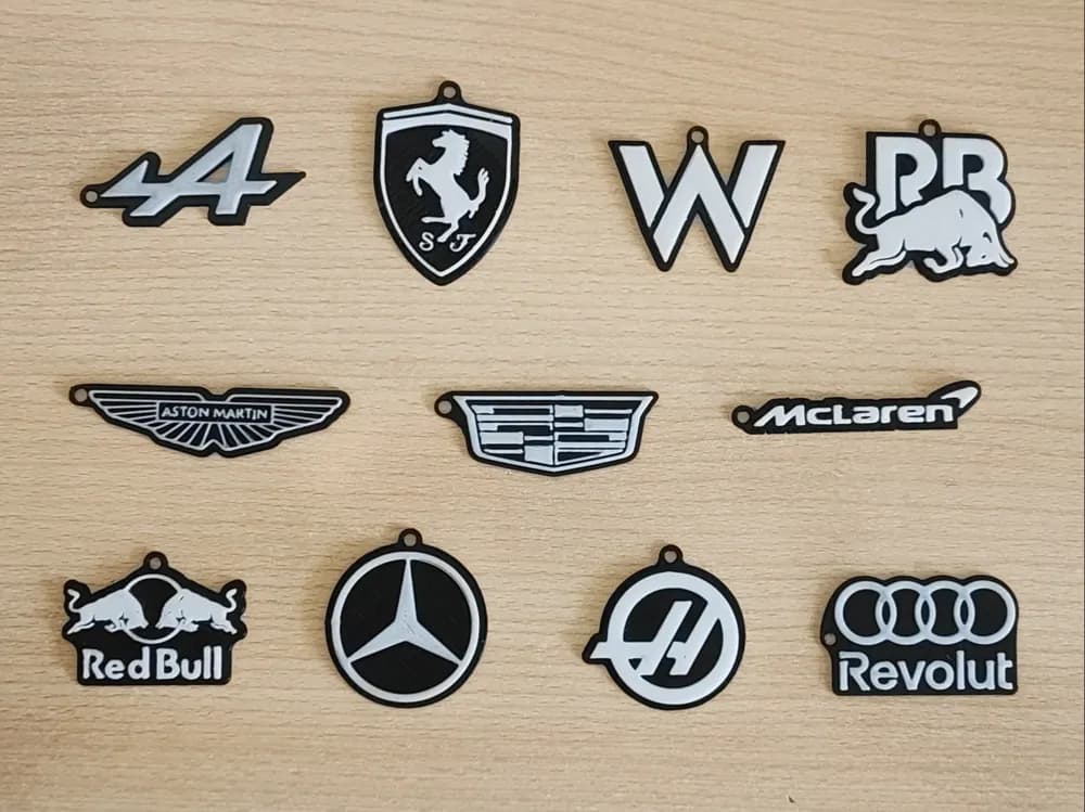 F1 All Team Logos