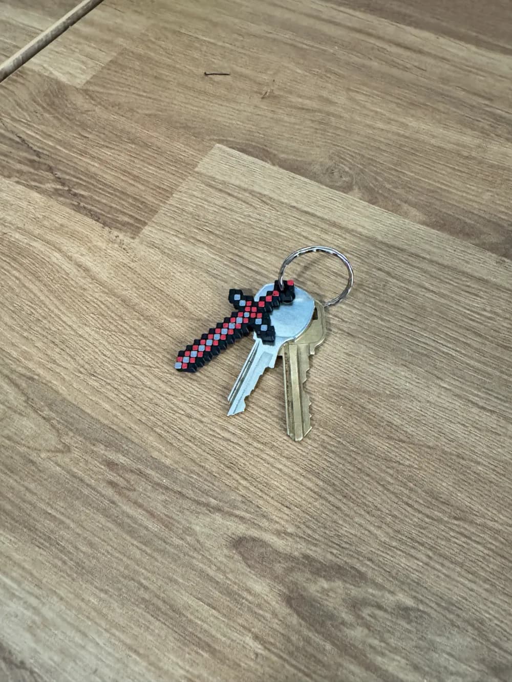 Minecraft Sword Keychain Set thumbnail 2